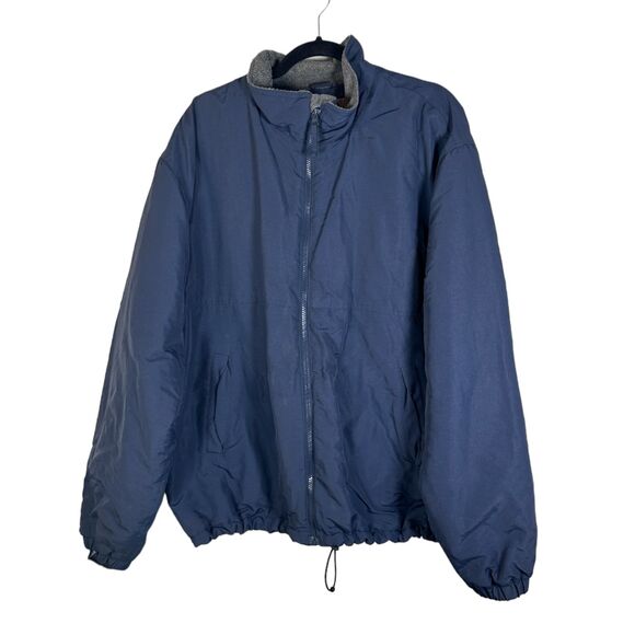 Duluth Trading Co. Navy Blue Nylon Jacket Men's Size XL - Picture 1 of 4